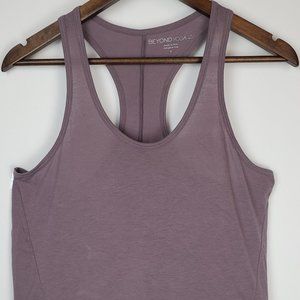 Beyond Yoga Tank Top-Color-Dusty Mauve